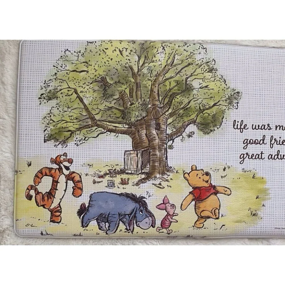 Disney Winnie The Pooh & Friends Anti Fatigue‎ Kitchen Mat 18”x30” Classic NEW